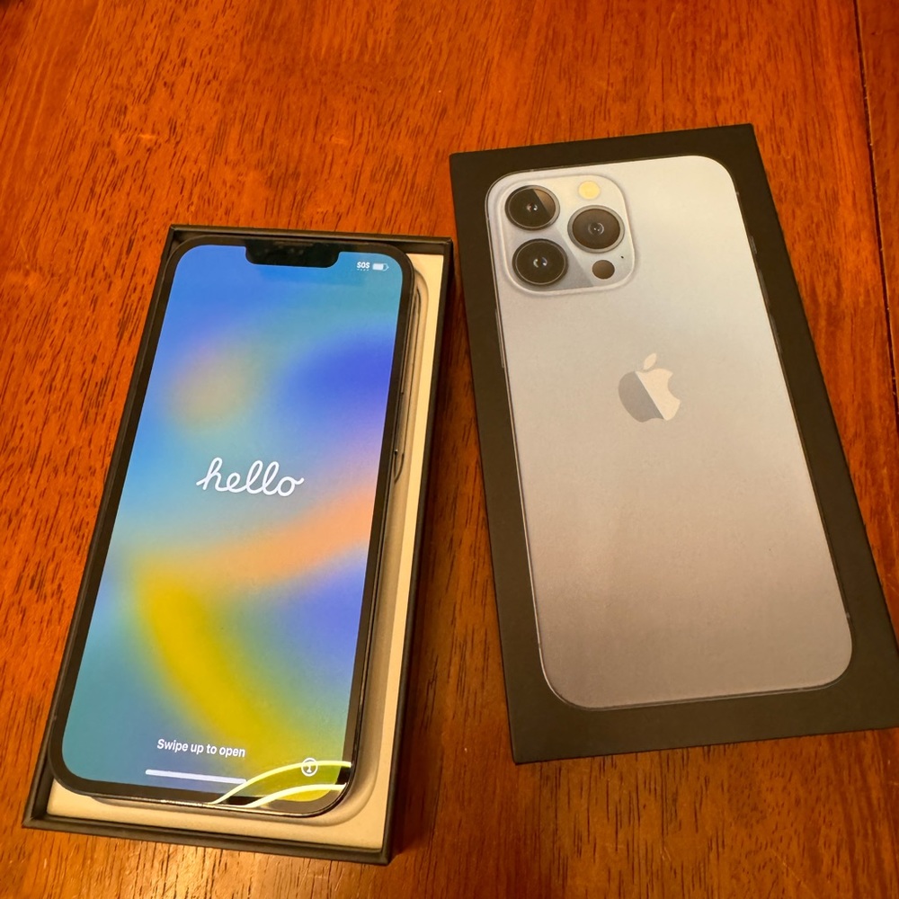 iphone 13 Pro, Sierra Blue, 128GB